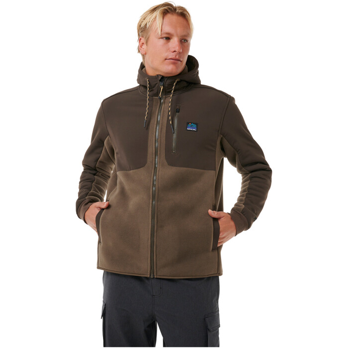 2024 Rip Curl Hombres Anti Series Chaqueta De Bsqueda 05MMFL - Rock